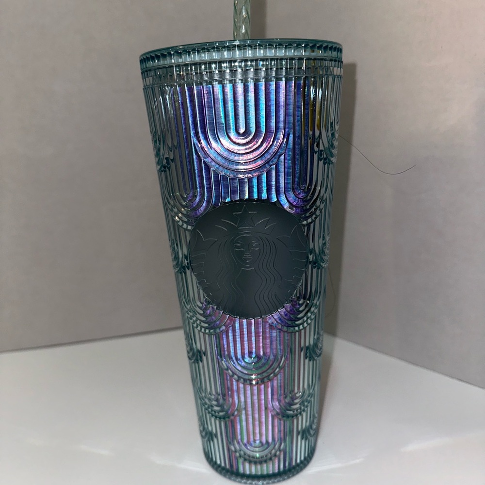 Starbucks Iridescent Blue and Purple Tumbler